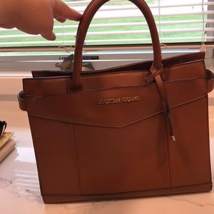 Christian Siriano Cognac Handbag